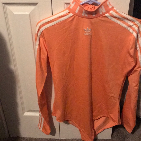 adidas peach bodysuit